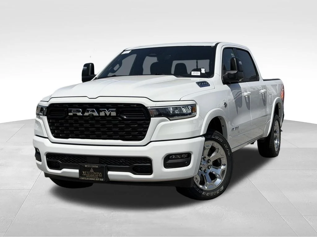 New 2026 Bright White Clear-Coat Exterior Paint RAM Big Horn/Lone Star image 2