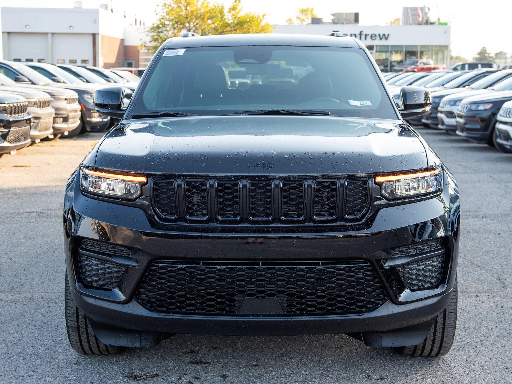 New 2025 Black Jeep Altitude* 4x4, Sunroof, Trailer Tow Pkg, Heated Leather image 6