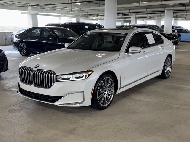 Certified Used 2022 Mineral White Metallic BMW 740i image 4