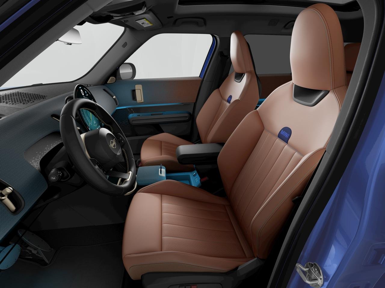 New 2027 Blazing Blue Metallic MINI ICONIC image 6