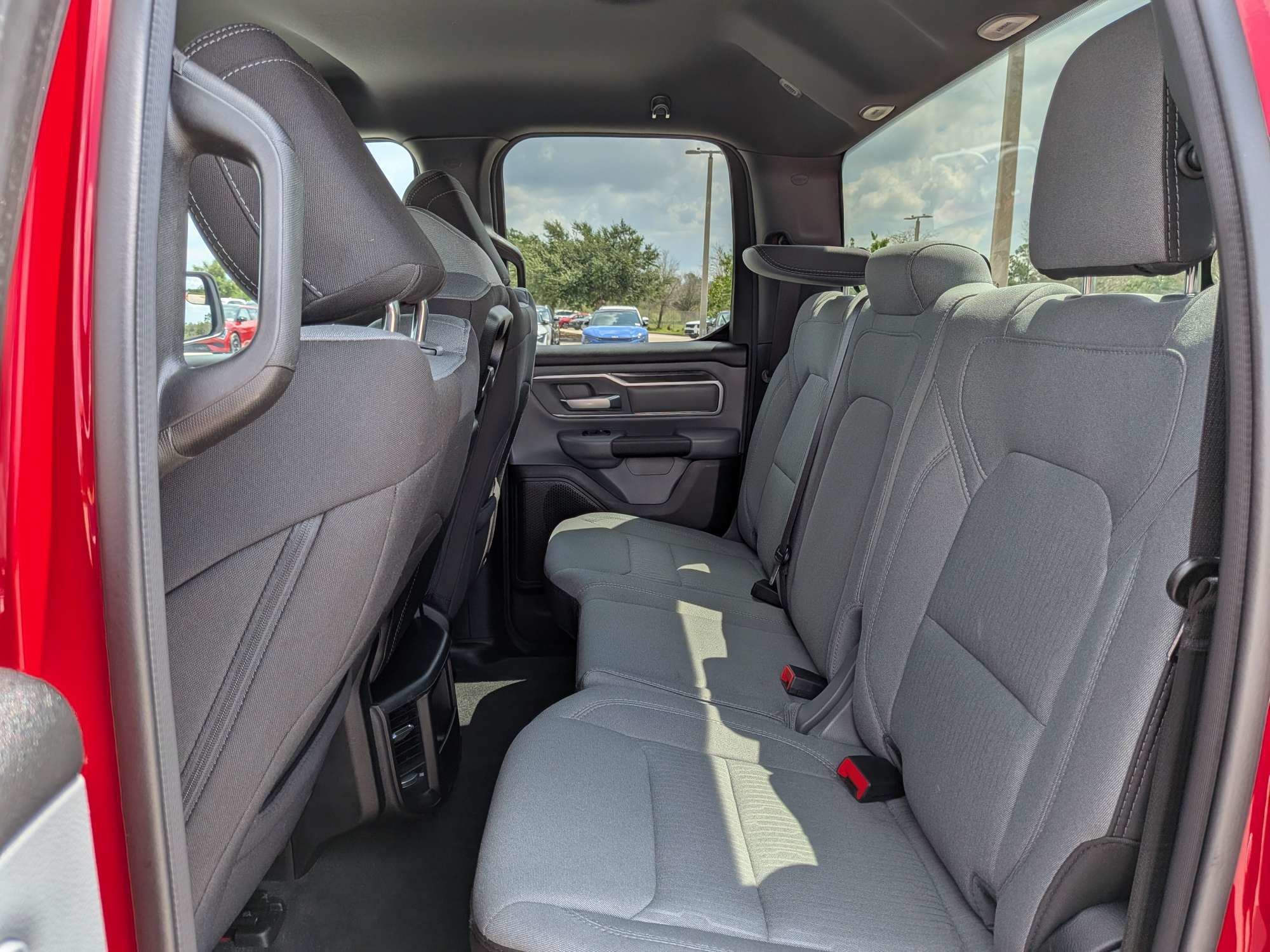 Used 2023 Flame Red Clearcoat Ram Big Horn image 16