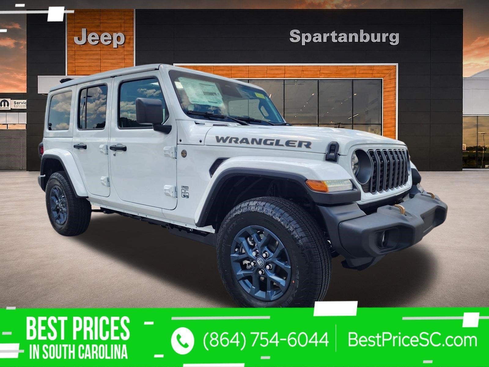 New 2026 Bright White Clear-Coat Exterior Paint Jeep 85th Anniversary image 2