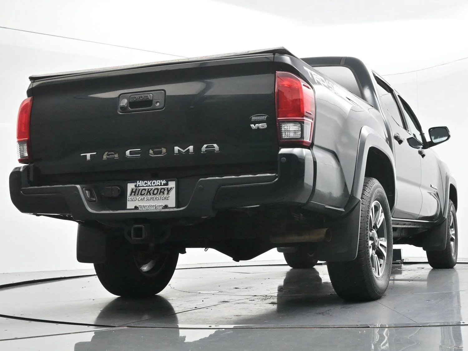 Used 2019 Midnight Black Metallic Toyota TRD Sport image 46