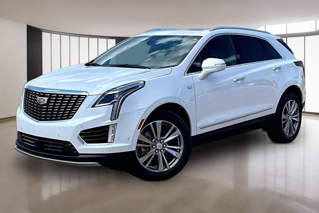 New 2026 Crystal White Tricoat Cadillac Premium Luxury image 1