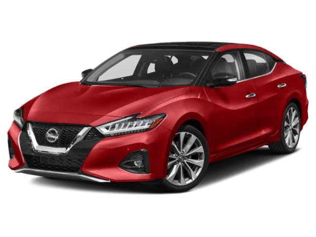 Used 2021 Ruby Slate Gray Pearl w/Black Roof Nissan Platinum image 1