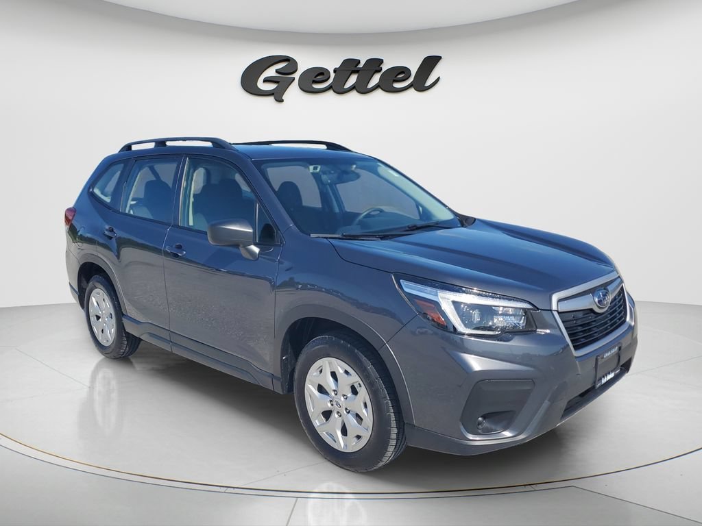 Used 2021 Gray Subaru 4DR SUV CVT image 3