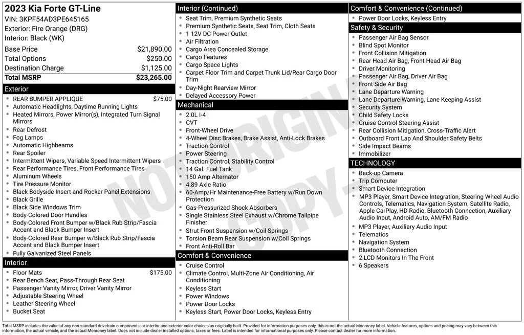 Certified Used 2023 Red Kia GT-Line image 8