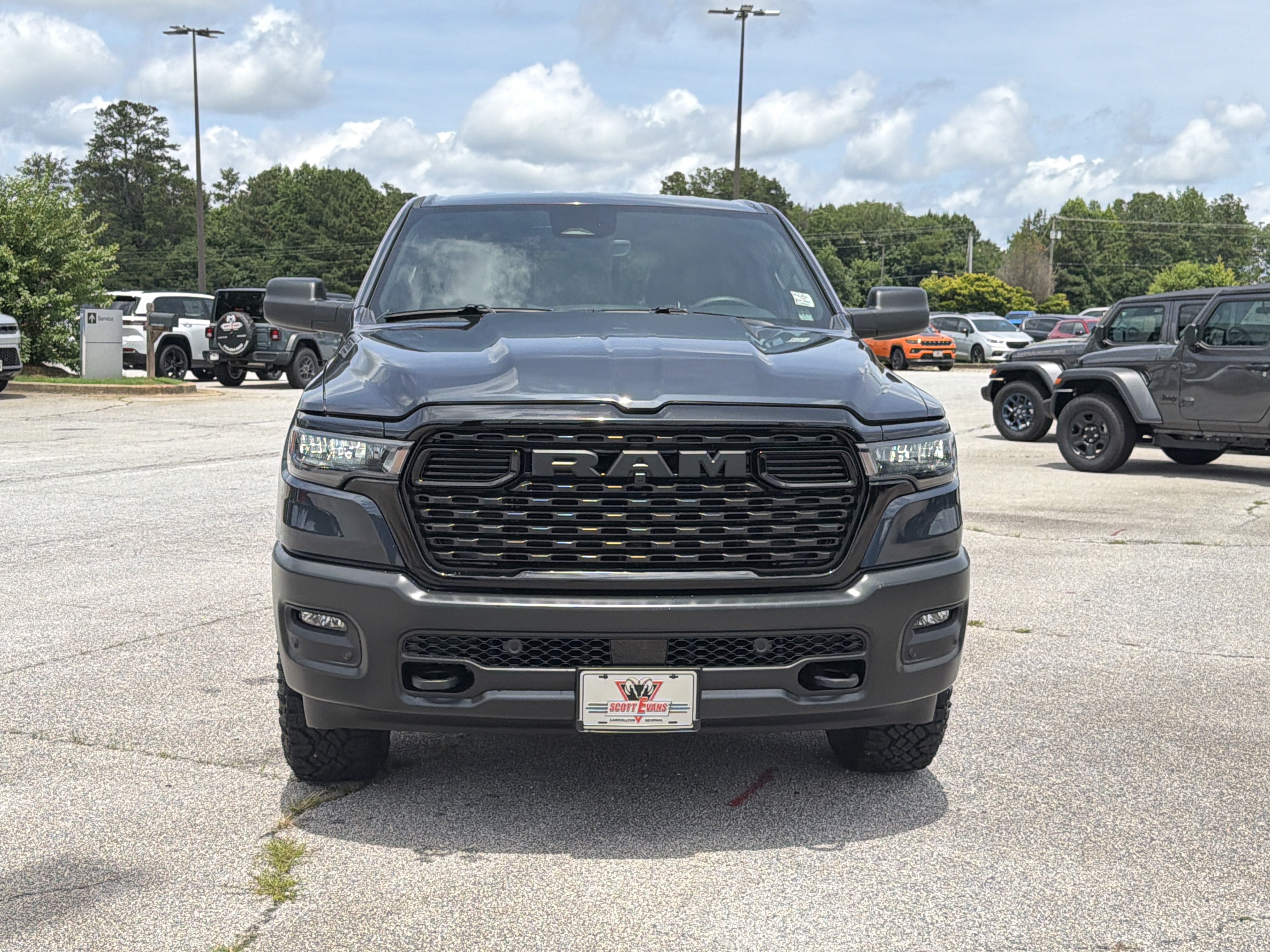 New 2026 Forged Blue Metallic Exterior Paint RAM Warlock image 3