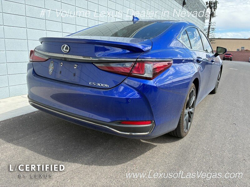 Certified Used 2023 Blue Lexus 300h image 3