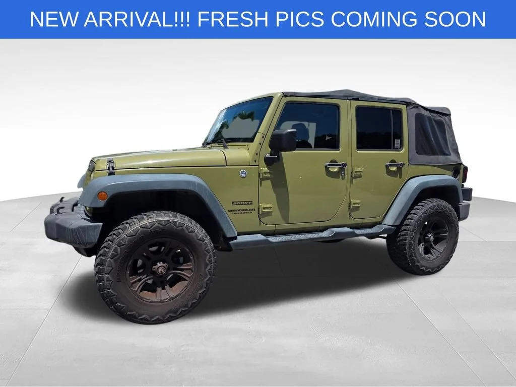 Used 2013 Jeep Wrangler Unlimited Sport with VIN 1C4BJWDG0DL648863 for sale in Mount Pleasant, SC