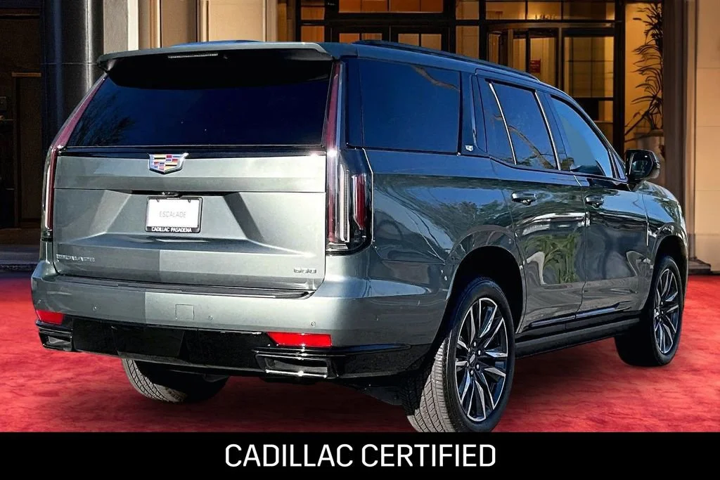 Used 2024 Dark Emerald Metallic Cadillac Sport Platinum image 6