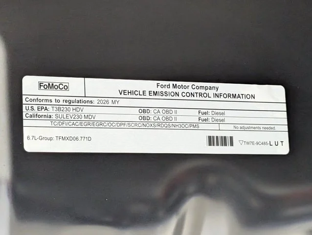 New 2026 Argon Blue Metallic Ford F-350® Lariat® image 76