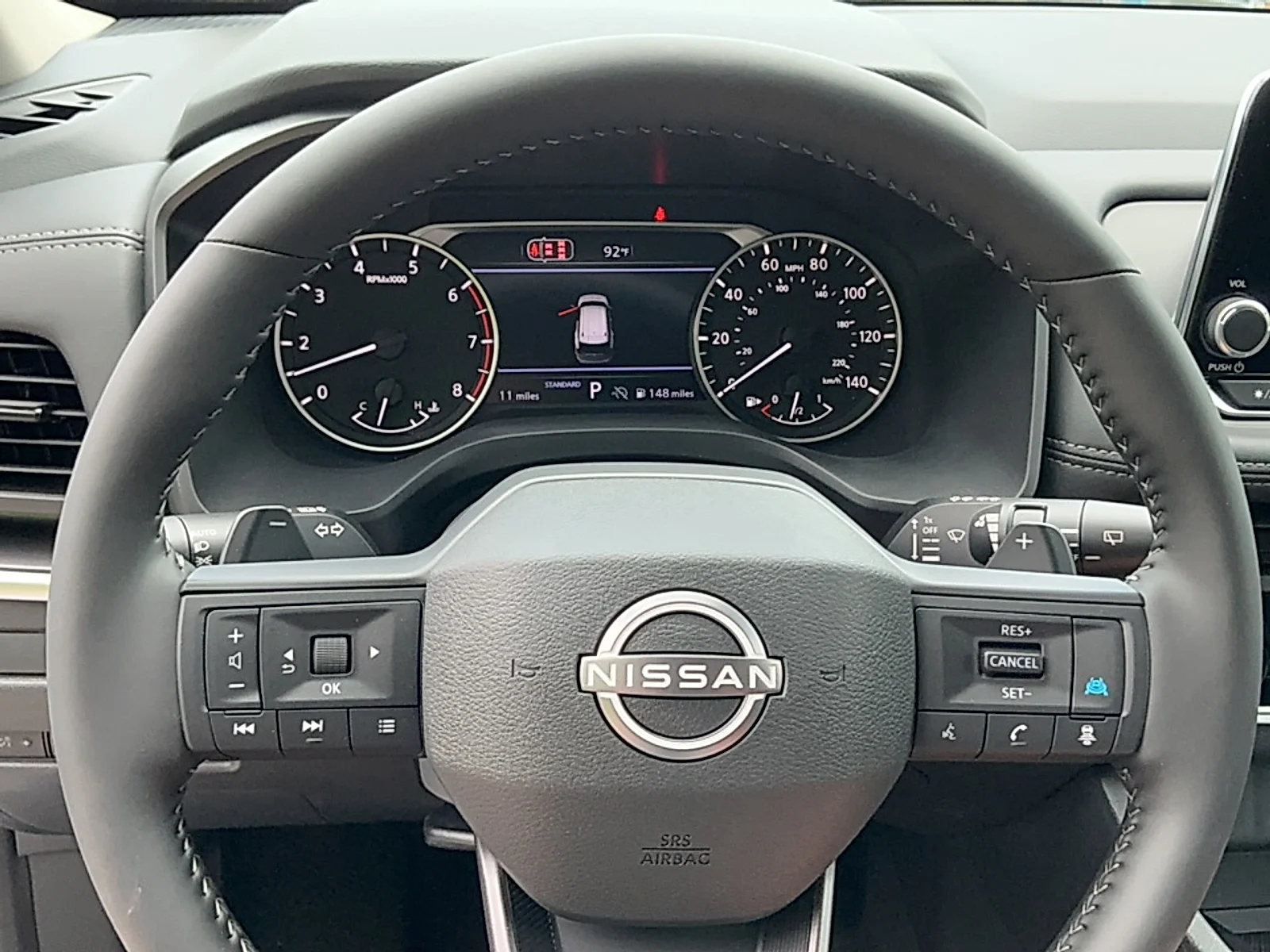 New 2026 Boulder Gray Pearl Nissan SV image 8