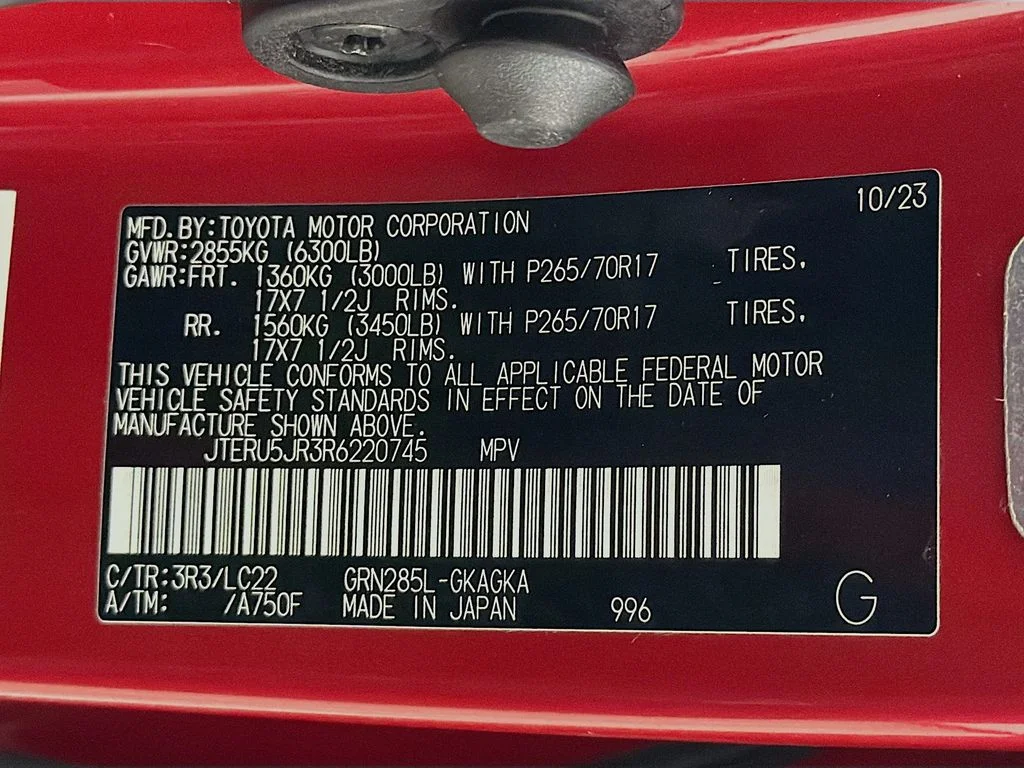 Certified Used 2024 Red Toyota TRD Off-Road Premium image 29