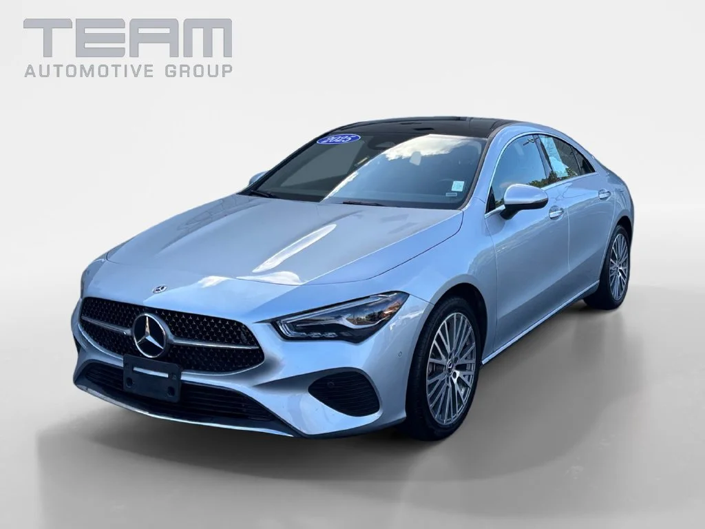 Used 2025 Blue Mercedes-Benz CLA 250 image 3