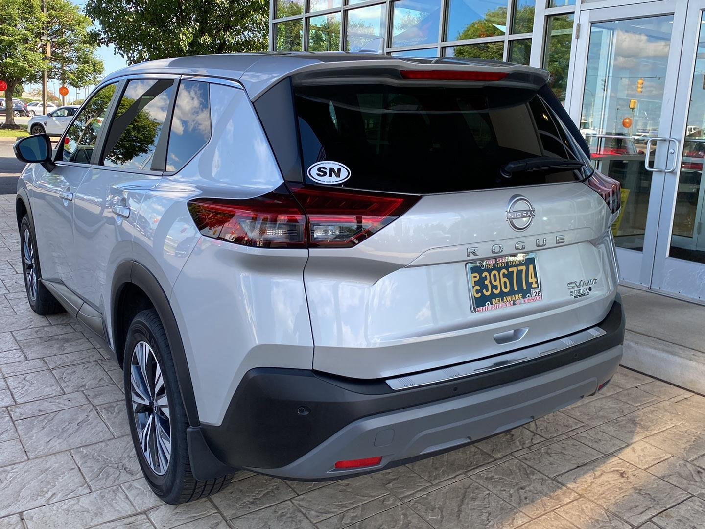 Certified Used 2023 Brilliant Silver Metallic Nissan SV image 6