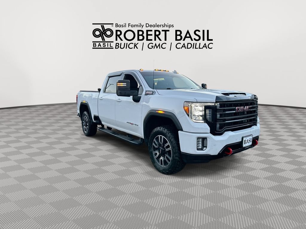 Used 2021 SUMMIT WHITE GMC AT4 image 2