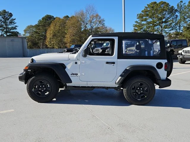 New 2026 Bright White Clear-Coat Exterior Paint Jeep Sport image 20