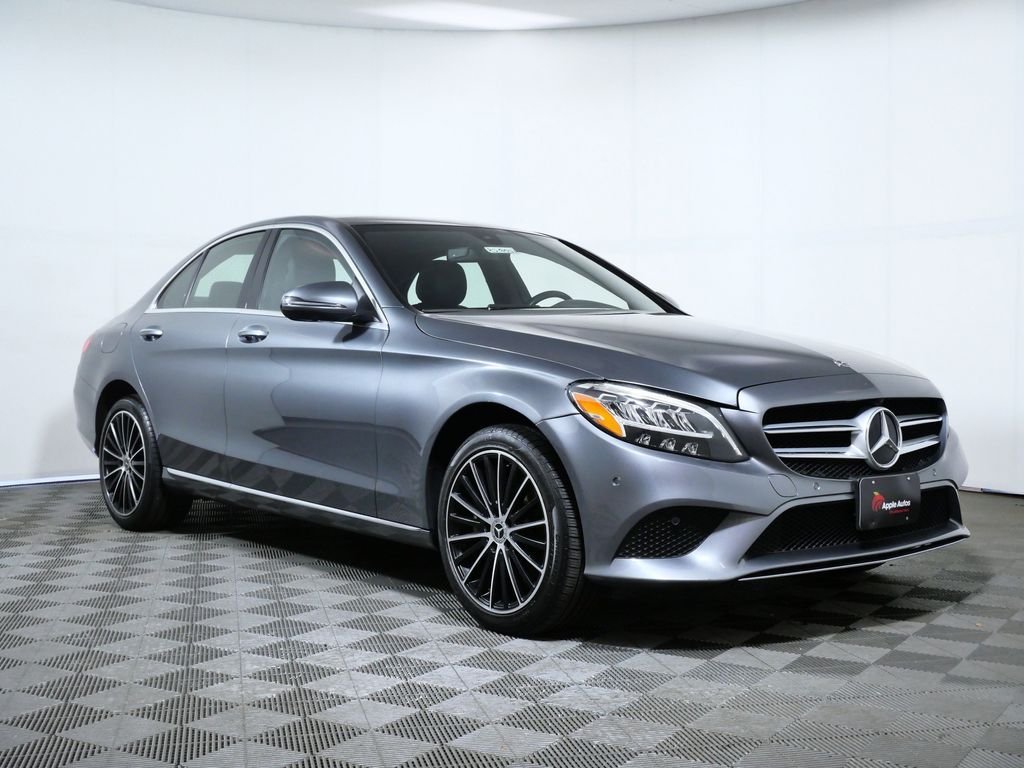 Used 2021 Gray Mercedes-Benz C 300 image 1