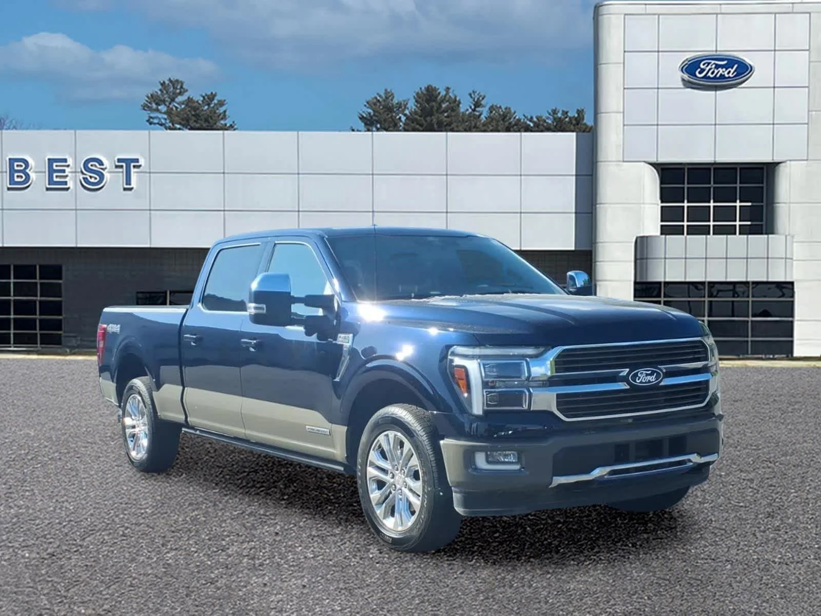 Used 2025 Antimatter Blue/Marsh Gray Ford King Ranch image 9