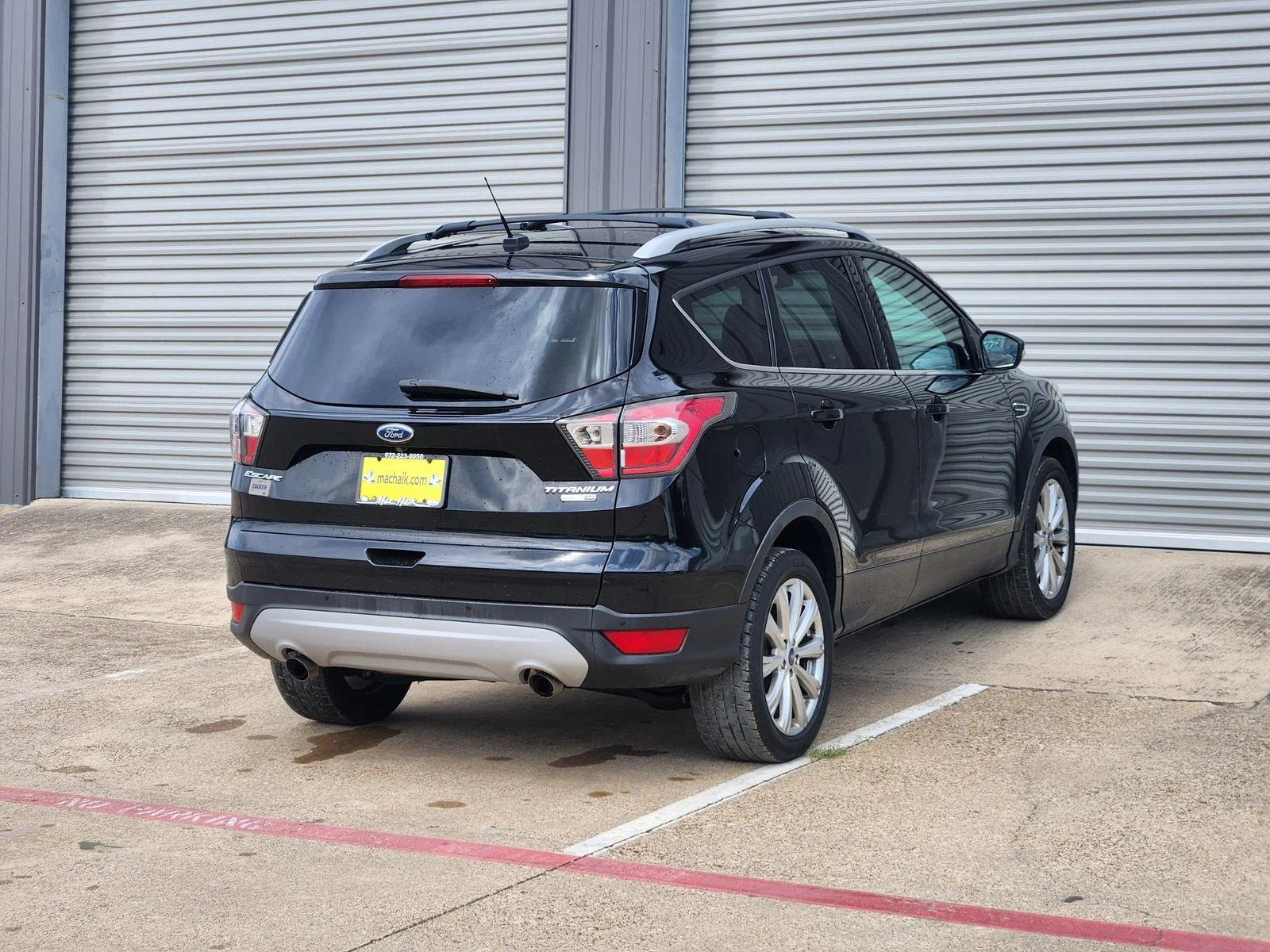 Used 2017 Black Ford Titanium image 6