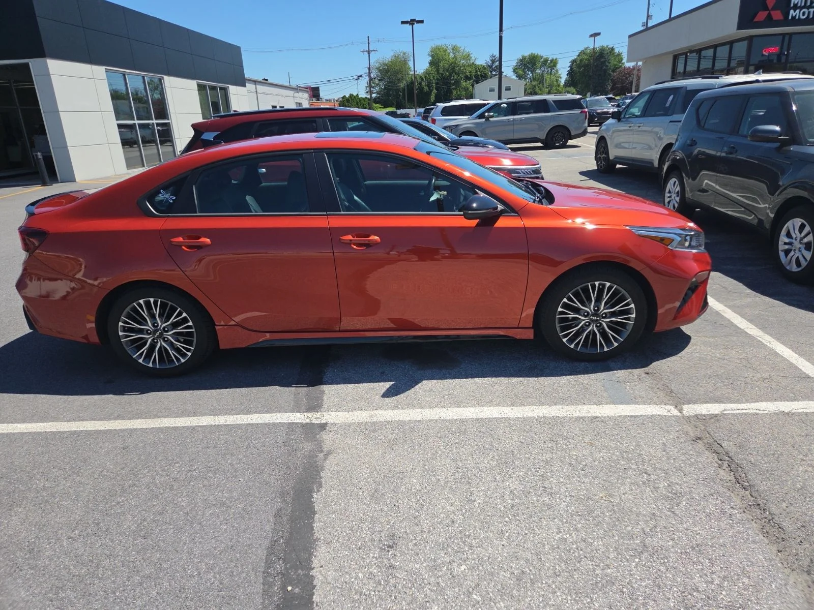 Certified Used 2023 Red Kia GT-Line image 8
