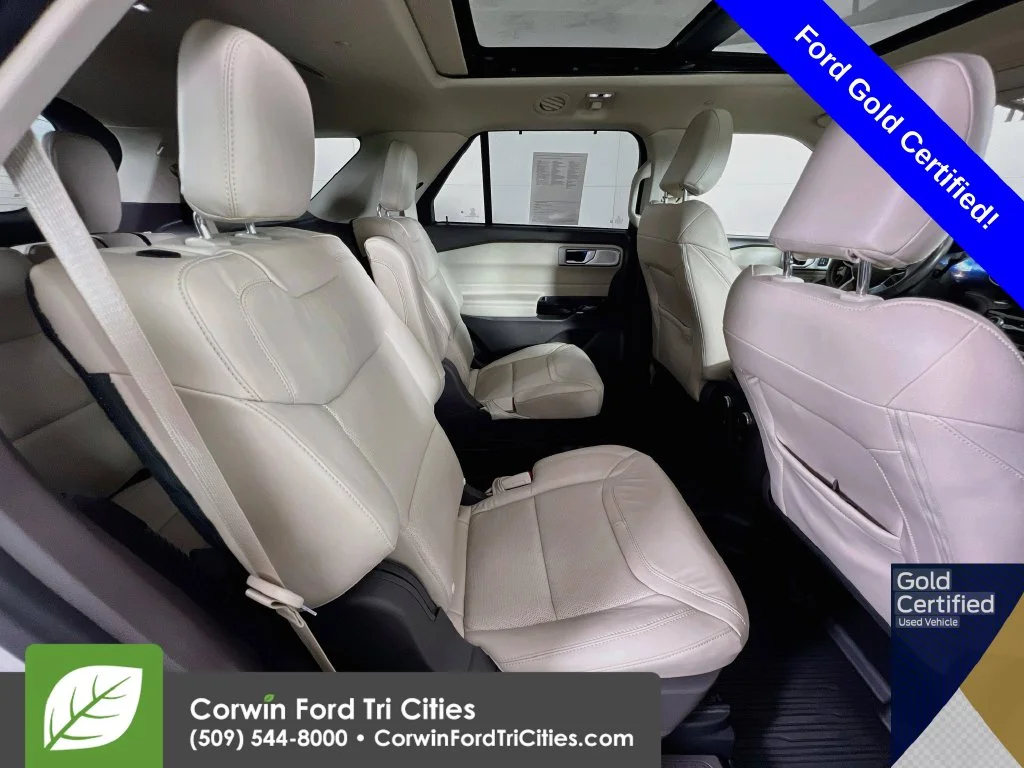 Used 2021 White Ford Platinum image 17
