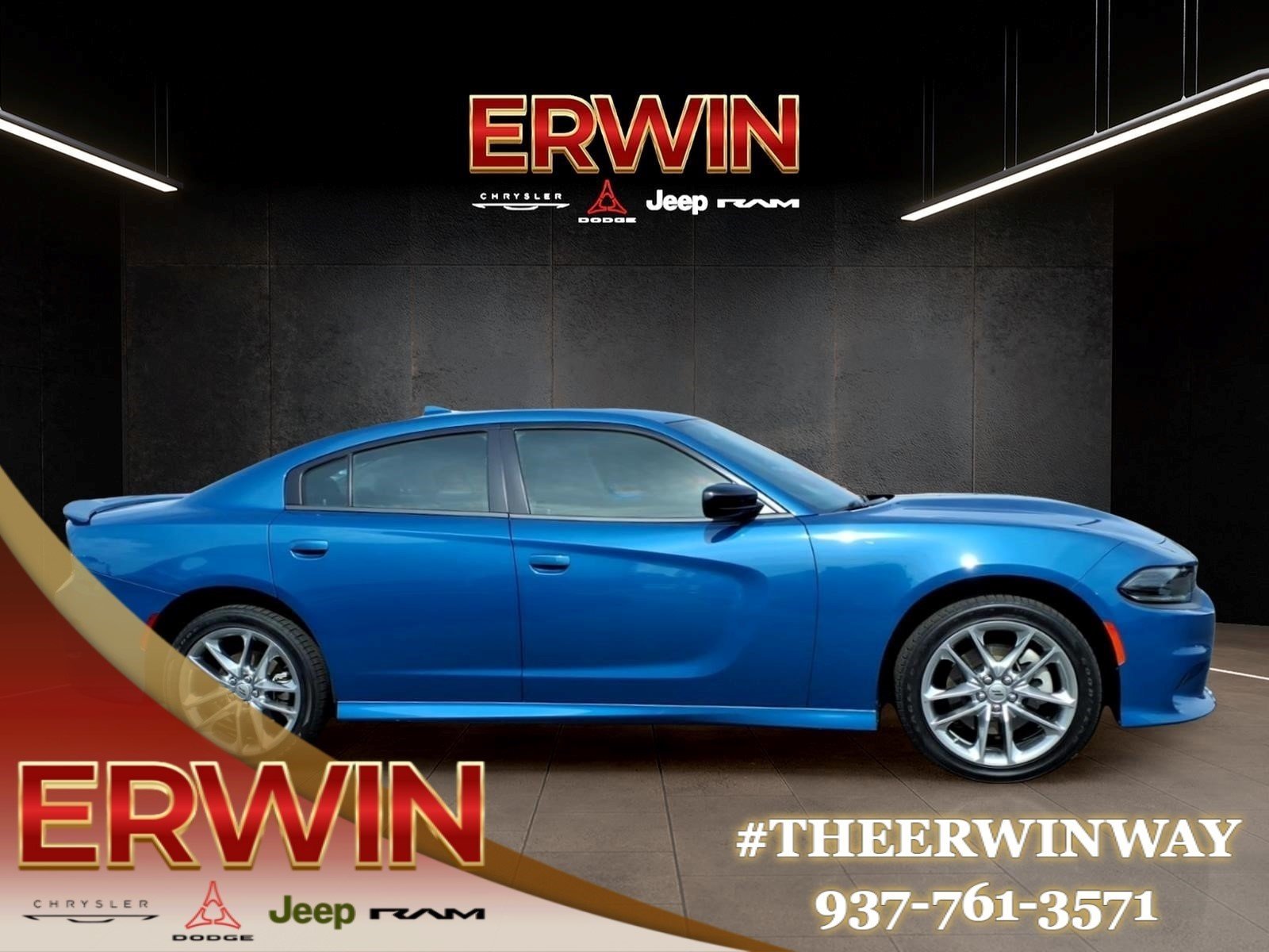 Certified Used 2023 B5 Blue Pearl Coat Dodge GT image 8
