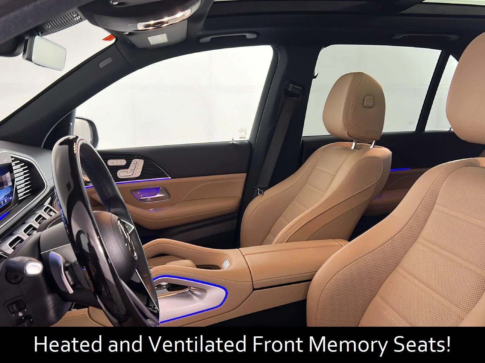 Used 2024 Twilight Blue Metallic Mercedes-Benz GLE 350 image 2