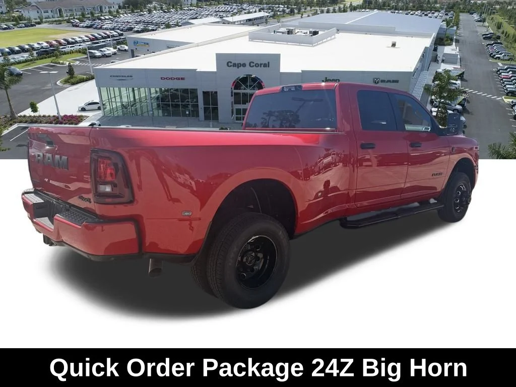 New 2026 Flame Red Clear-Coat Exterior Paint RAM Big Horn image 4