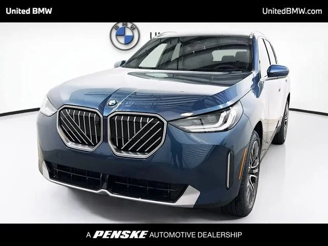 New 2026 Arctic Race Blue metallic BMW X3 image 1