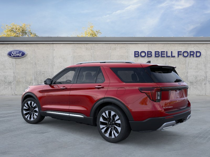 New 2026 Red Ford Platinum image 4