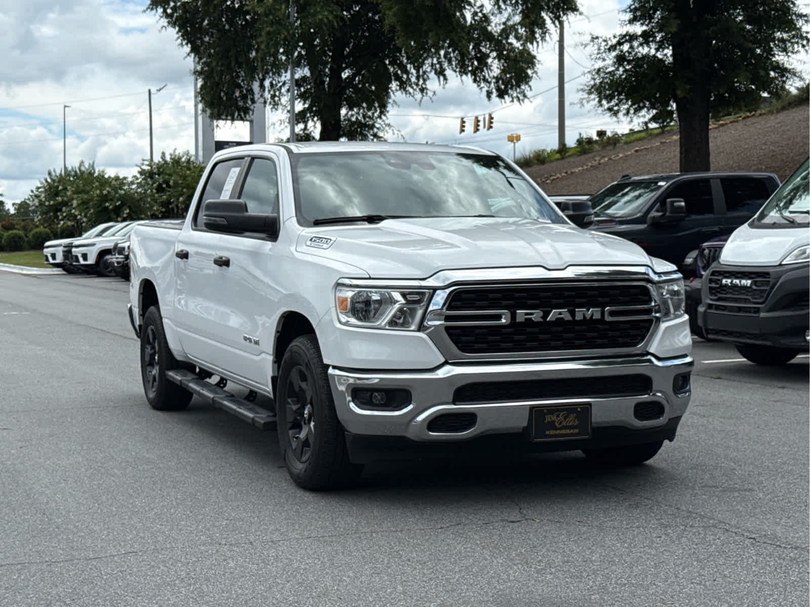 Used 2023 Bright White Clearcoat Ram Lone Star image 7