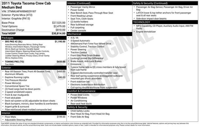 Used 2011 Pyrite Mica Toyota SR5 image 27