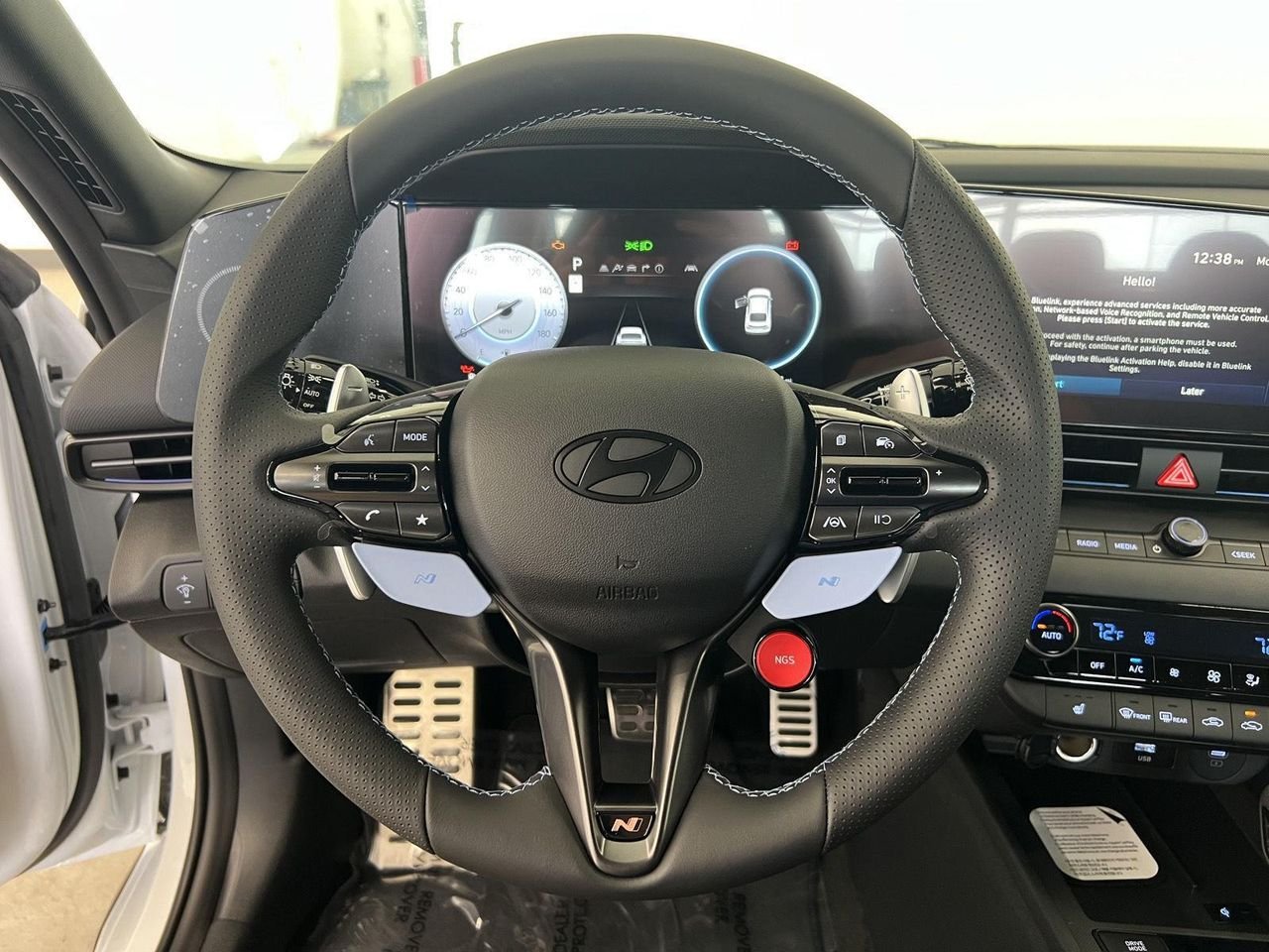 New 2026 Atlas White Hyundai Sedan image 15