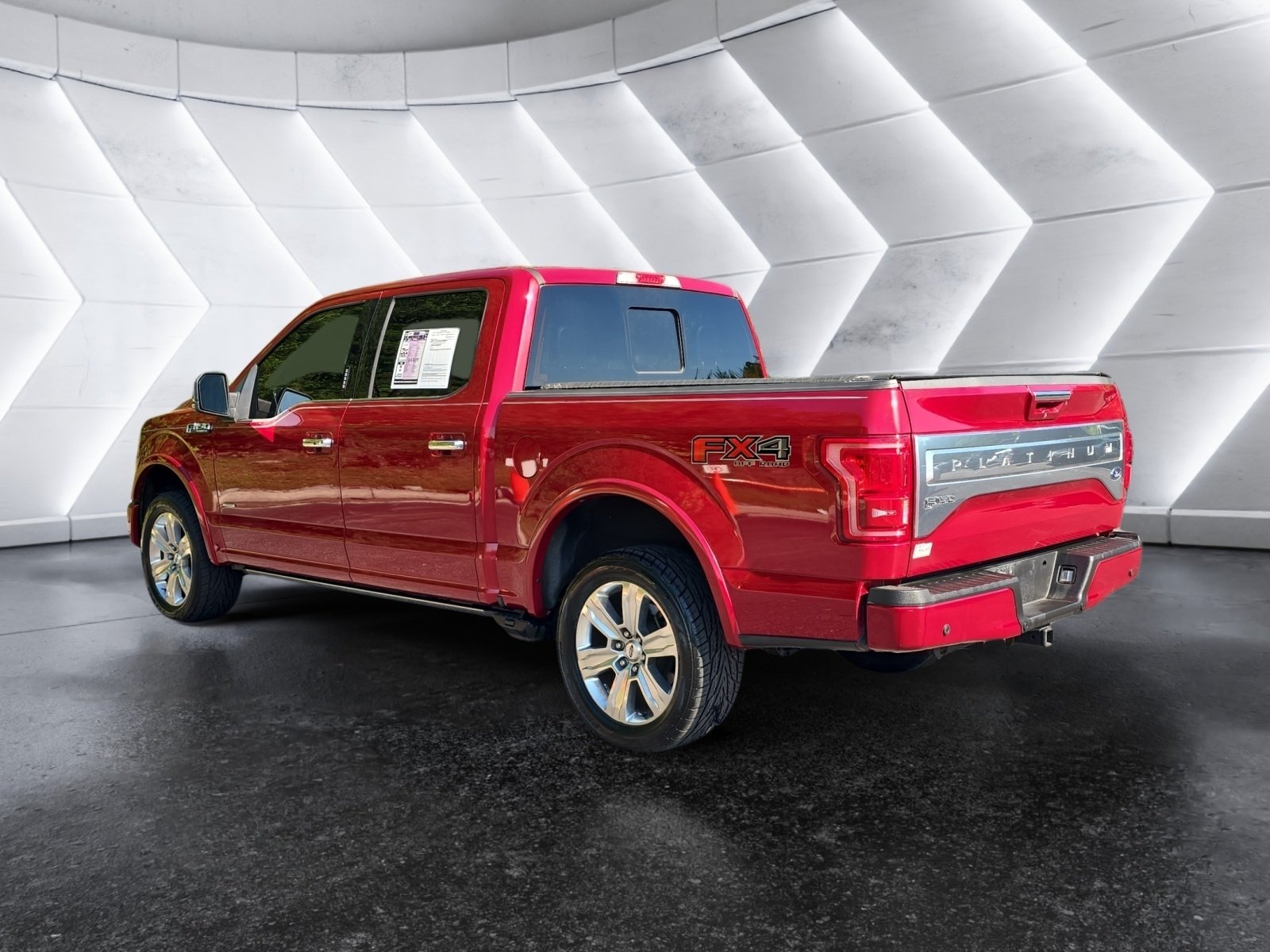Used 2015 Red Ford Platinum image 3