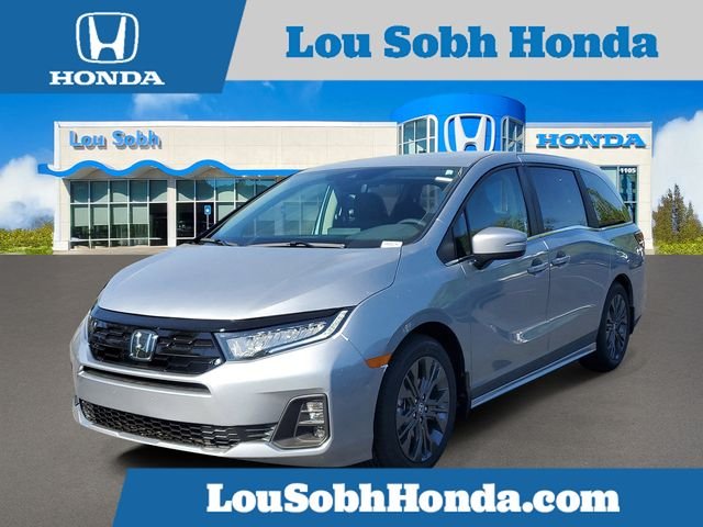 New 2026 Solar Silver Metallic Honda Touring image 1