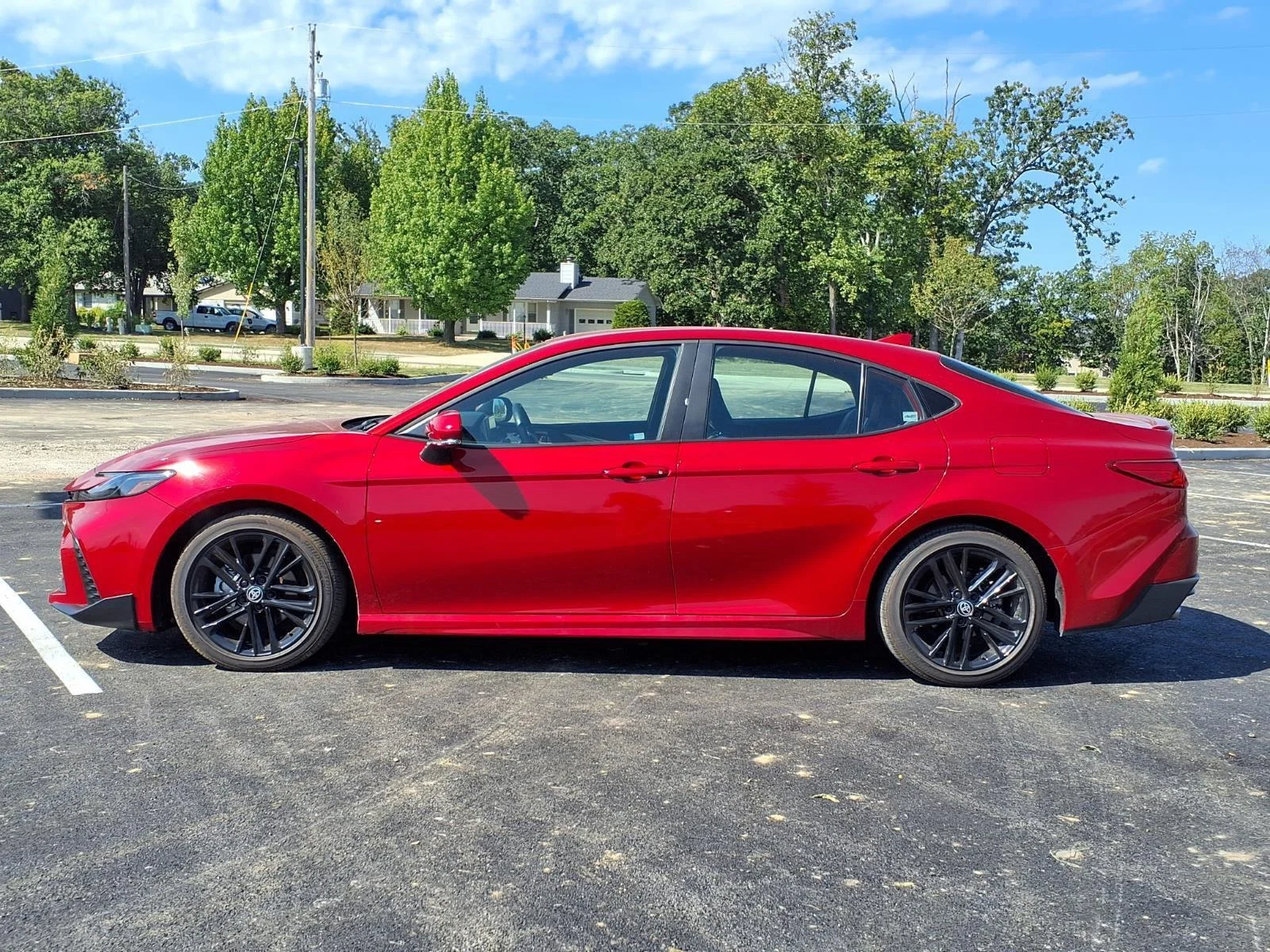 Used 2025 Supersonic Red Toyota SE image 19