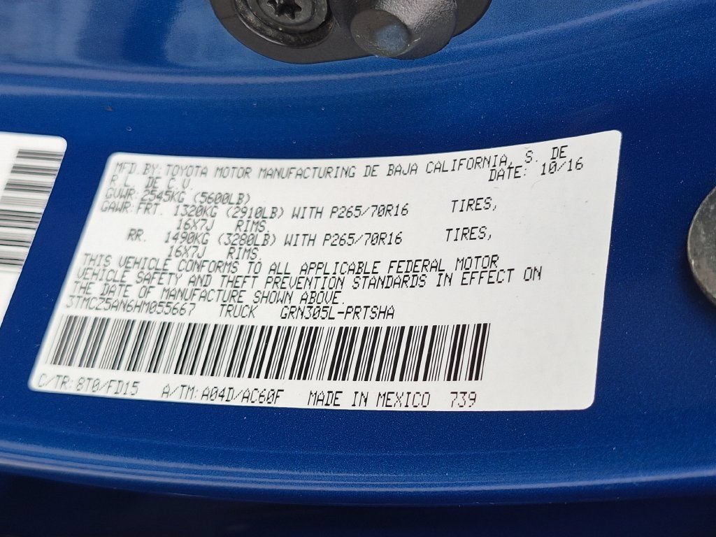Used 2017 Blue Toyota TRD Sport image 39