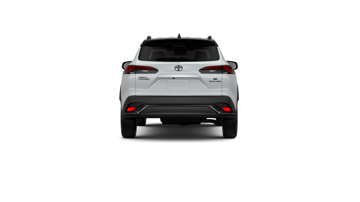 New 2026 Wind Chill Pearl with Jet Black roof Toyota Hybrid SE image 16