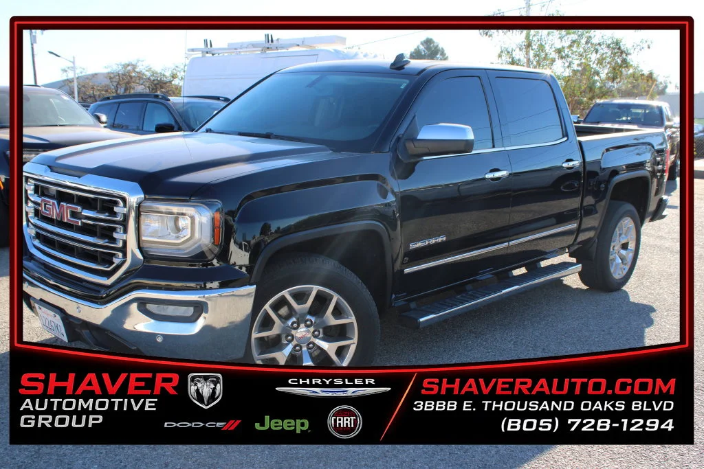 Used 2017 Black GMC SLT image 1