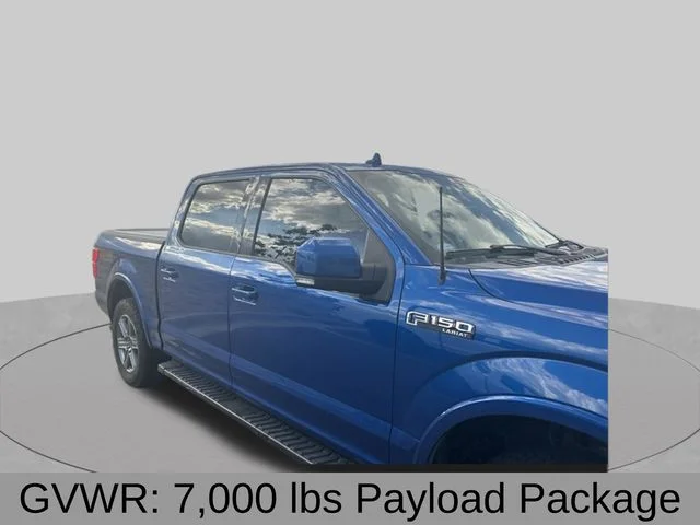 Used 2018 Blue Ford Lariat image 6