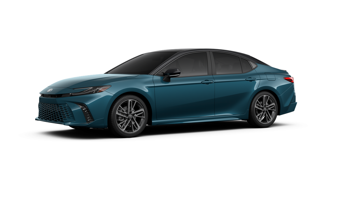 New 2026 Ocean Gem with Midnight Black Metallic roof Toyota XSE image 39