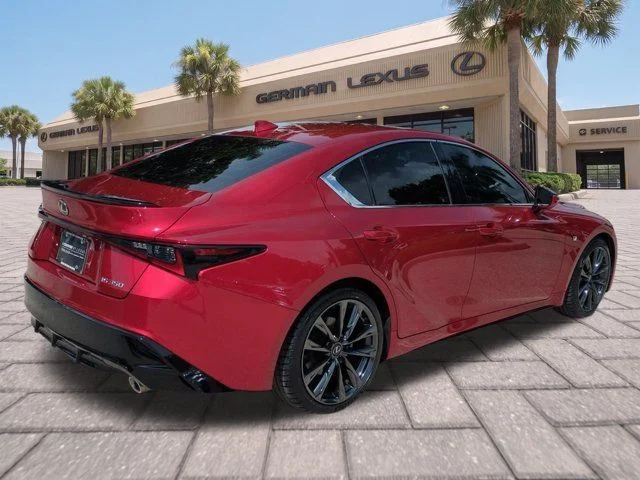 Certified Used 2024 Red Lexus 350 F SPORT image 4
