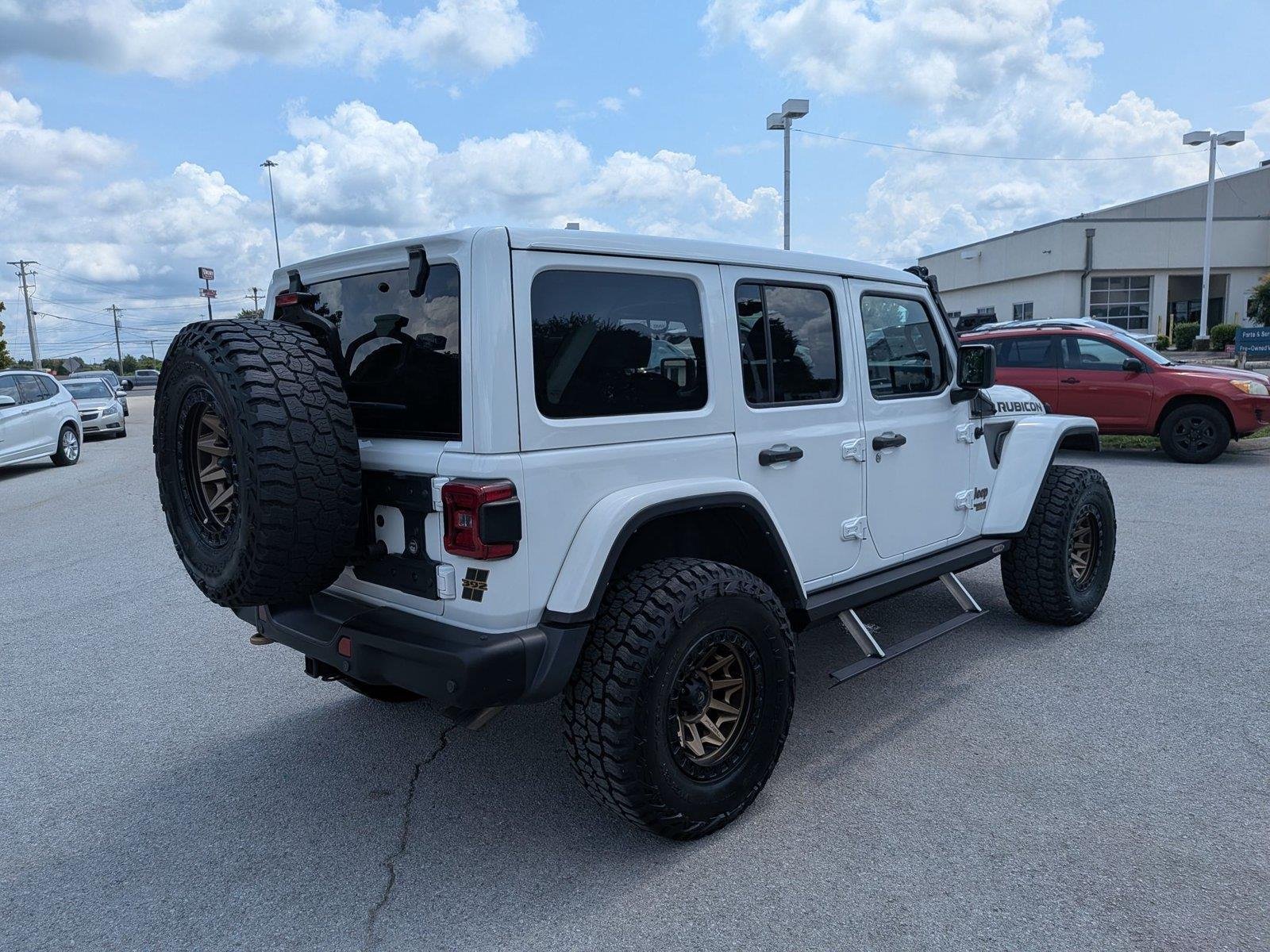 Used 2021 Bright White Clearcoat Jeep Unlimited Rubicon 392 image 5