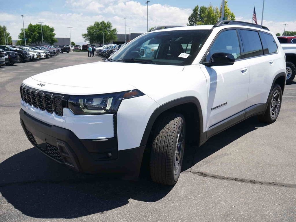 New 2026 Bright White Clear-Coat Exterior Paint Jeep Limited image 3