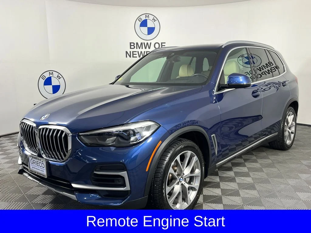 Used 2022 Blue Metallic BMW xDrive40i image 3