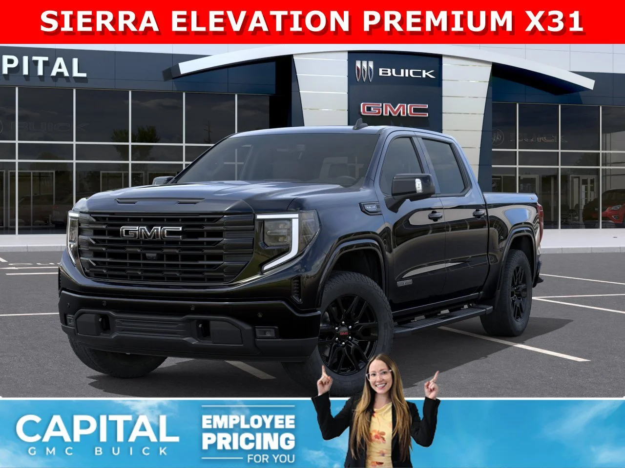 New 2026 ONYX BLACK GMC Elevation image 1