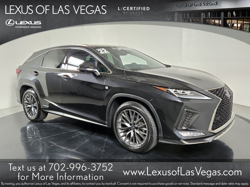 2022 Lexus RX 350h 450h F SPORT Handling Package AWD's photo