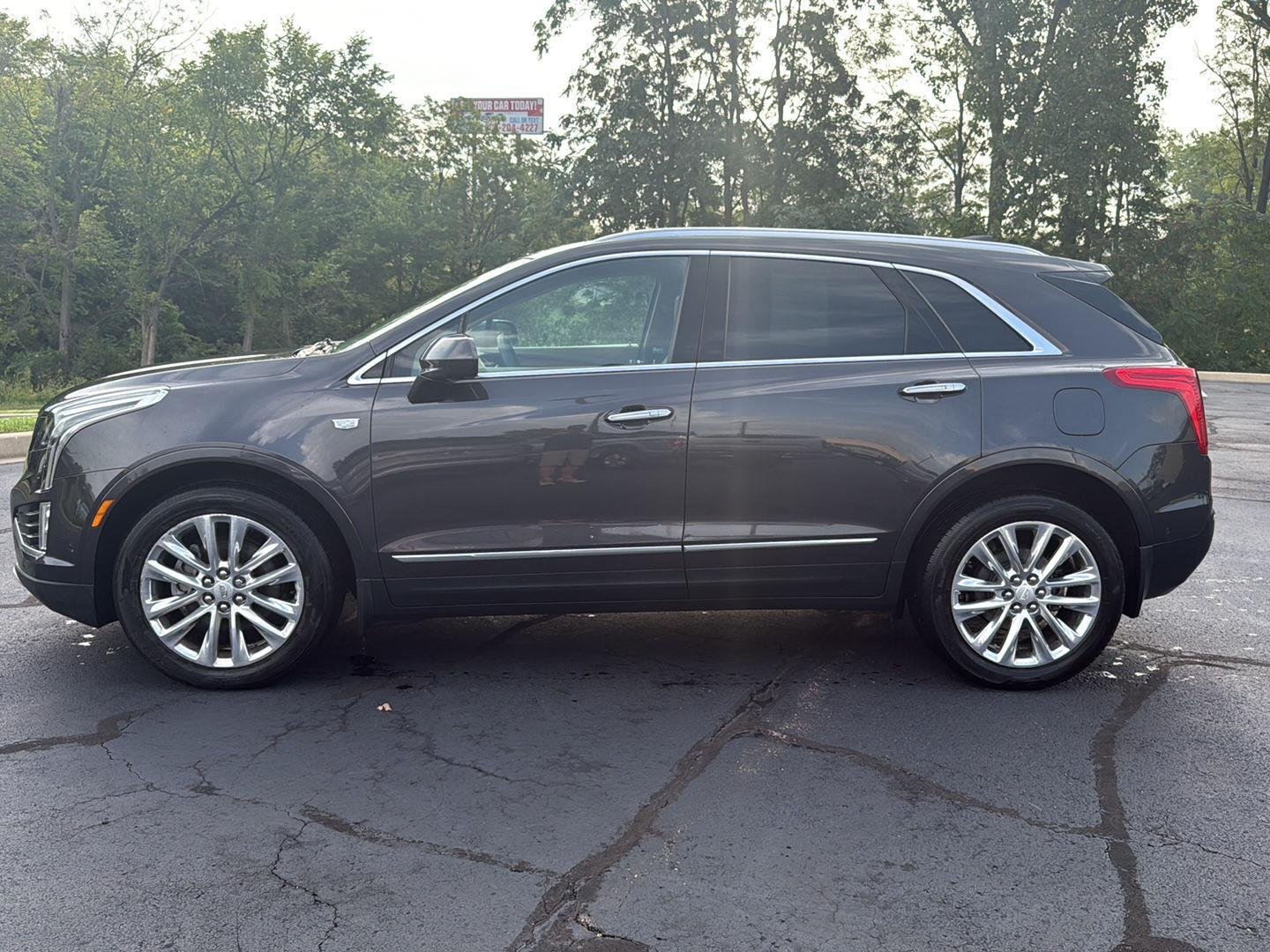 Used 2017 DARK GRANITE METALLIC Cadillac Platinum AWD image 2